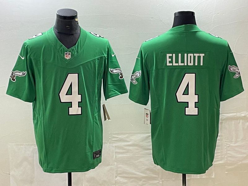 Men Philadelphia Eagles #4 Elliott Green 2023 Nike Vapor F.U.S.E. Limited NFL Jerseys
